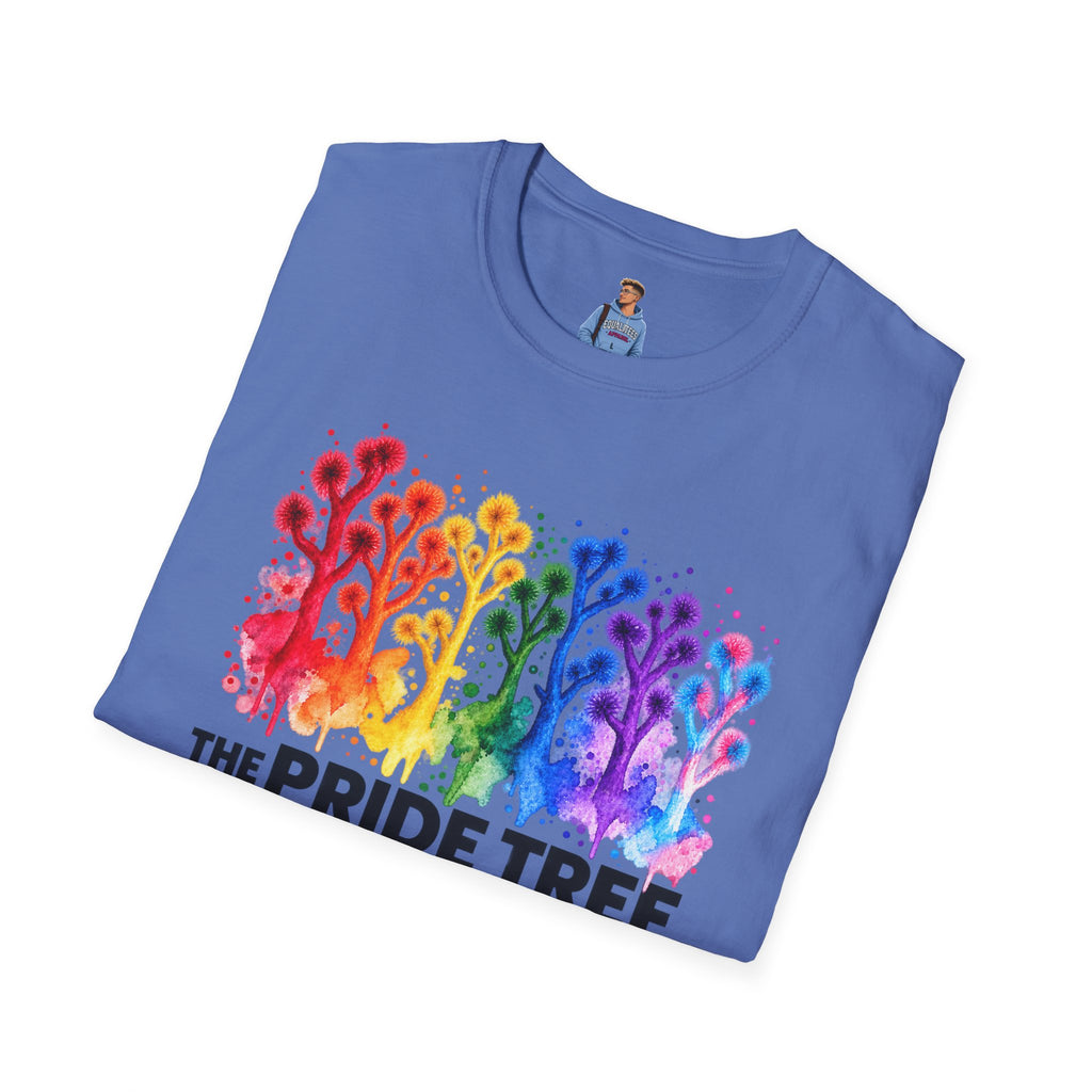 Pride Tree Las Vegas T-Shirt - Black Text