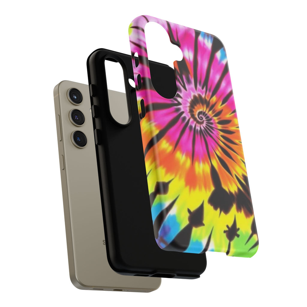 Tie-Dye Spiral Tough Case for Android