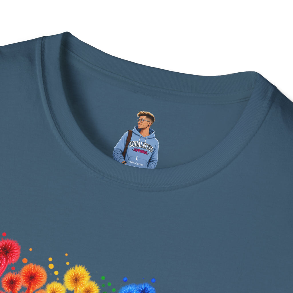 Pride Tree Las Vegas White Text T-shirt
