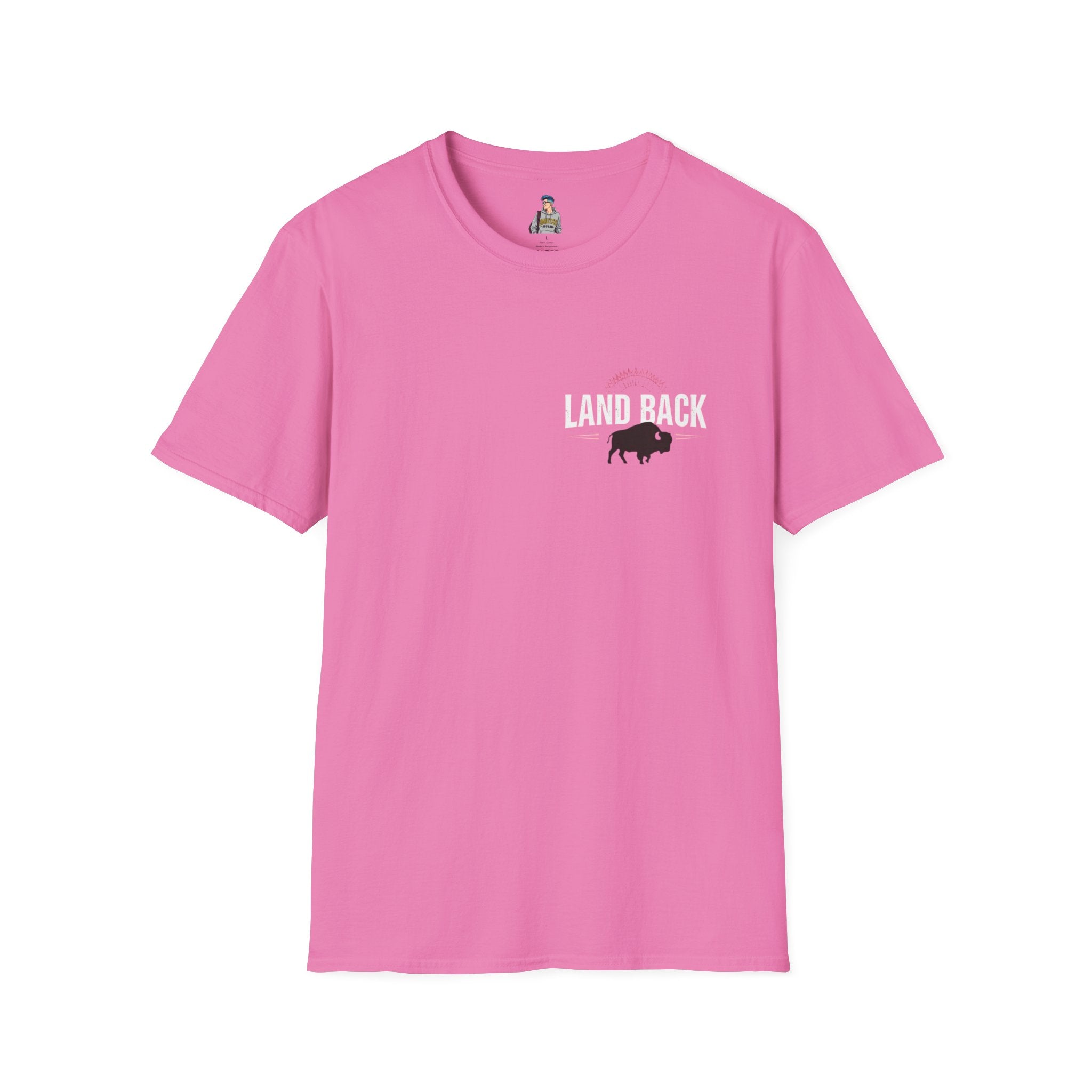 'Land Back' Unisex Softstyle T-shirt