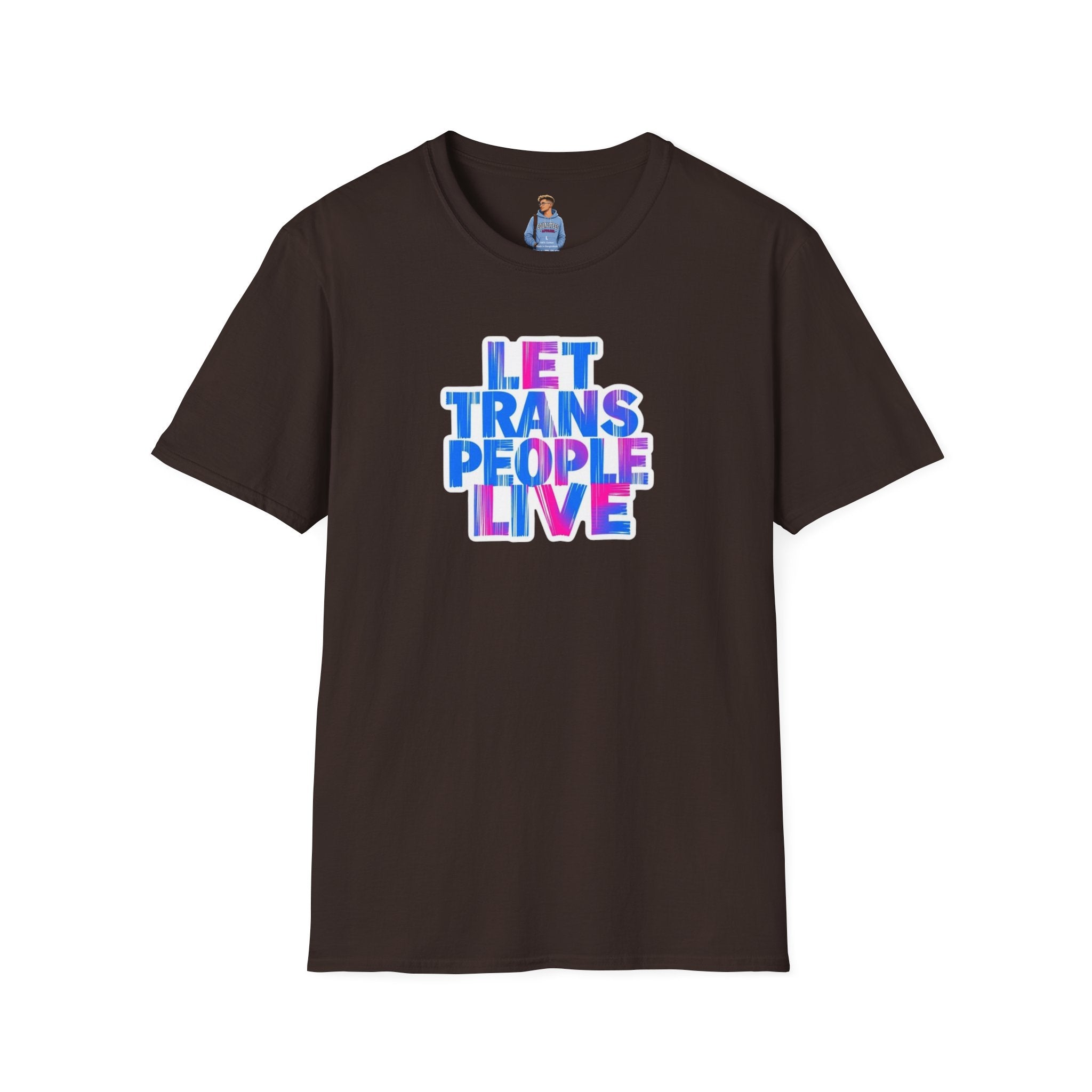 Let Trans People Live Unisex Softstyle T-Shirt