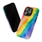 Rainbow Watercolor Art Tough Cases For Android & iPhone