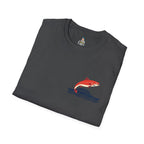 Jumping Salmon Native Pride Softstyle Unisex T-shirt