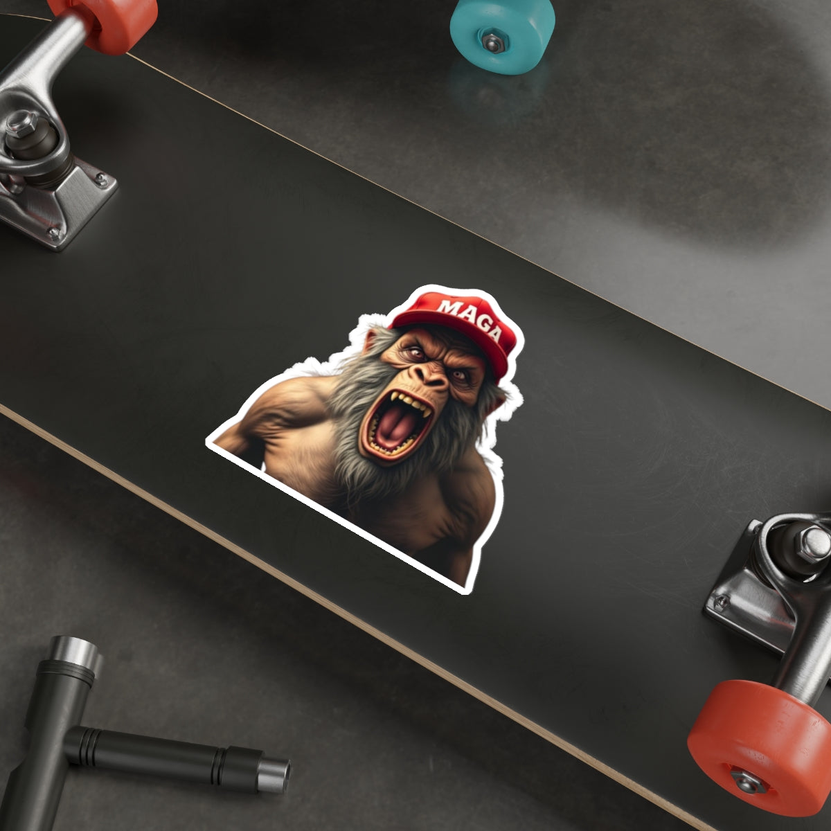 Die-Cut Stickers - Angry Troglodyte