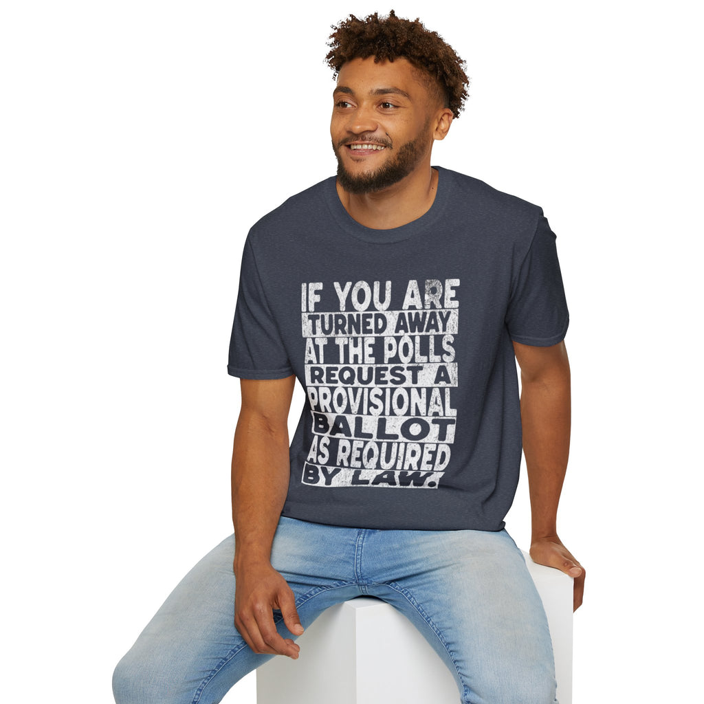 Know Your Rights Voter English T-Shirt