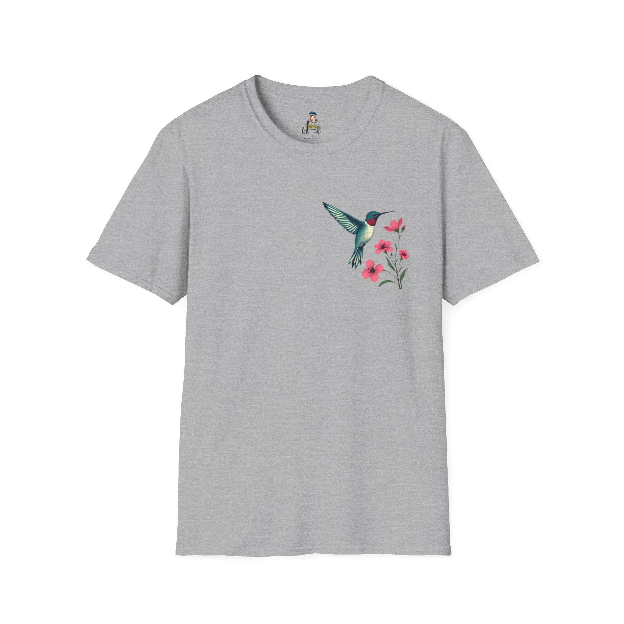 Floral Hummingbird T-Shirt