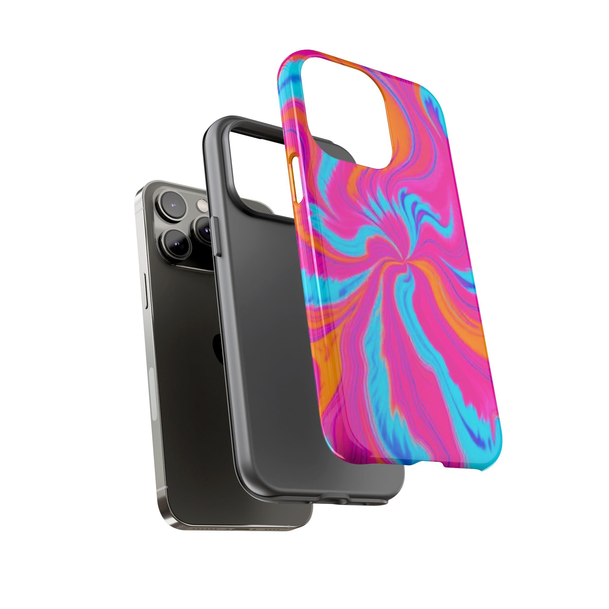 Psychedelic Swirl Tough Phone Case for iPhone