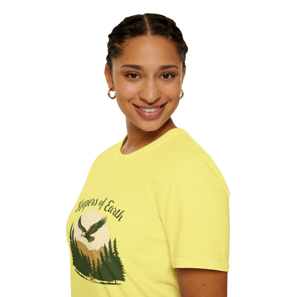 Keepers of the Earth Eagle and Elk T-shirt