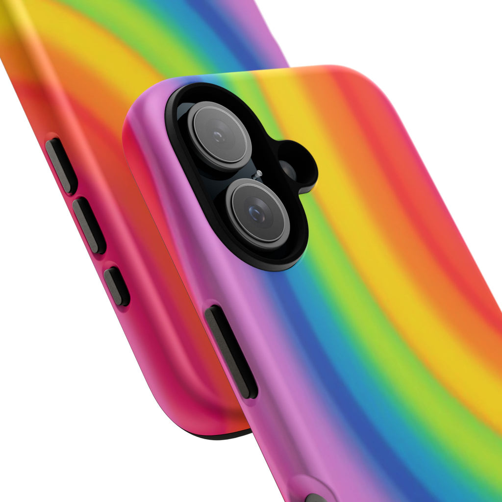 Rainbow Swirl Tough Phone Case for iPhone