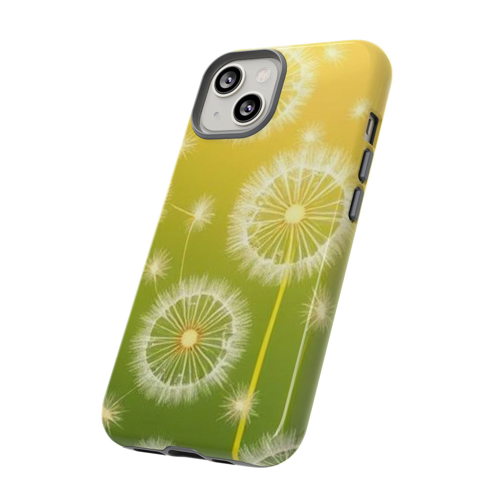 Dandelion Breeze Tough Phone Case for iPhone