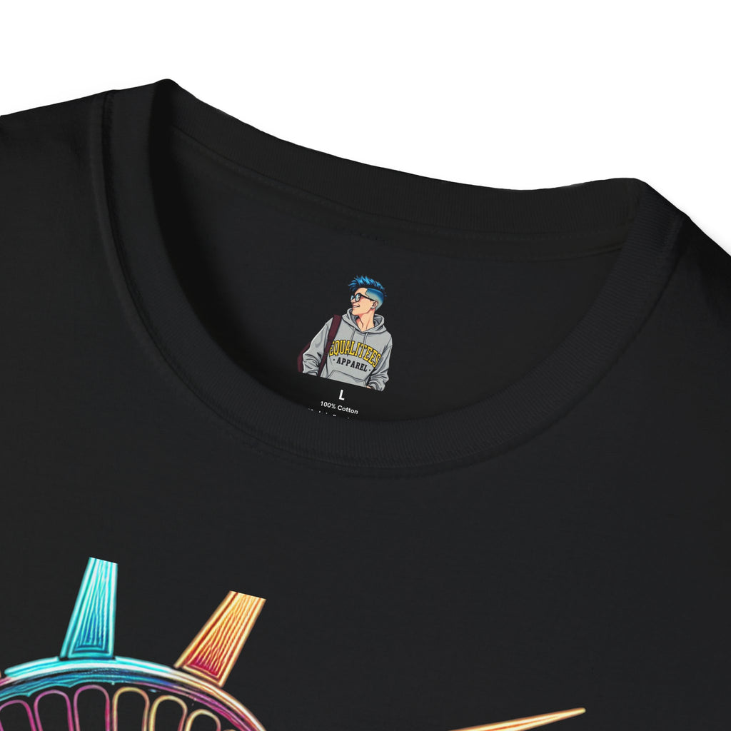 Lady Liberty - Softstyle Unisex T-Shirt