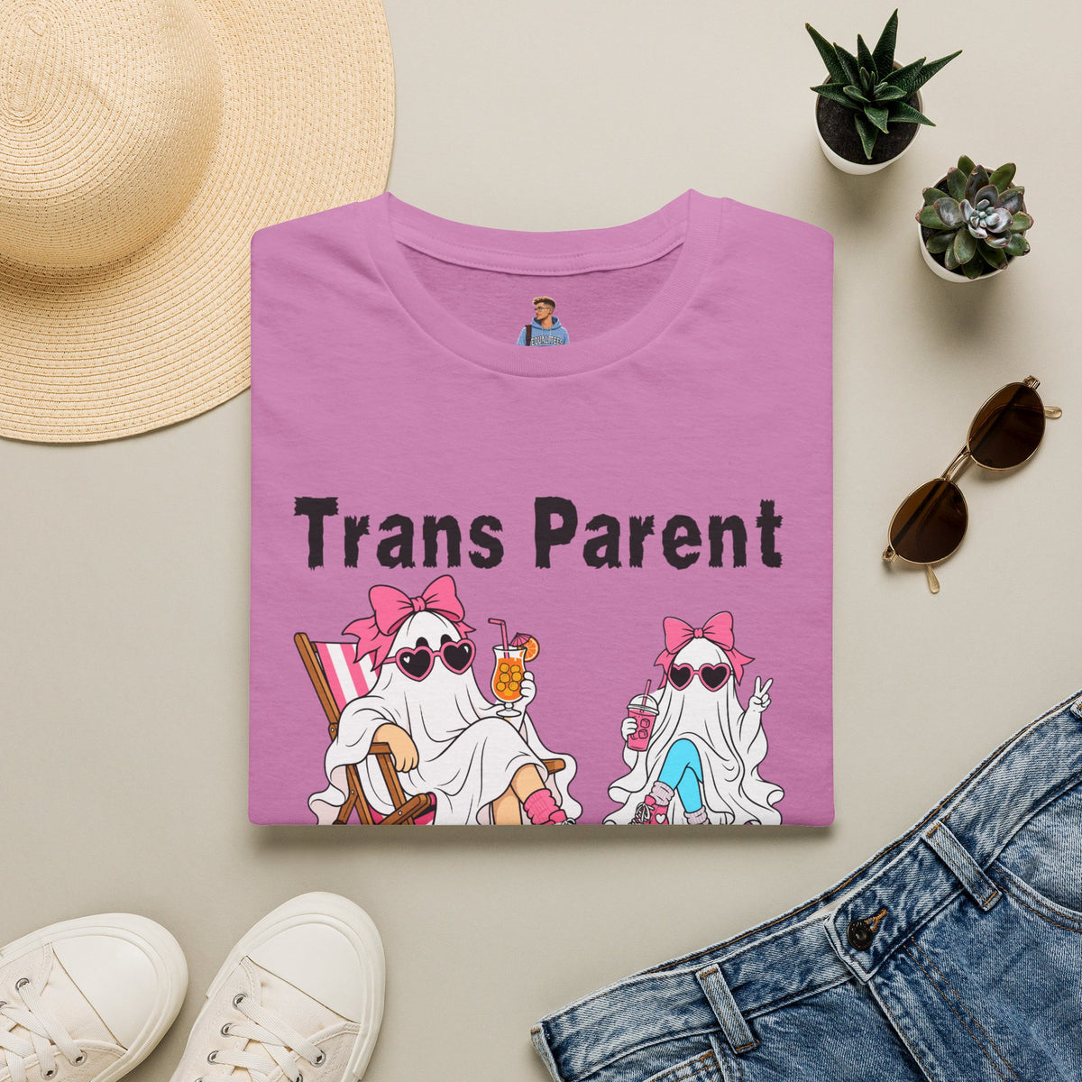 Trans Parent 1 Halloween Pride Tree Las Vegas T-Shirt