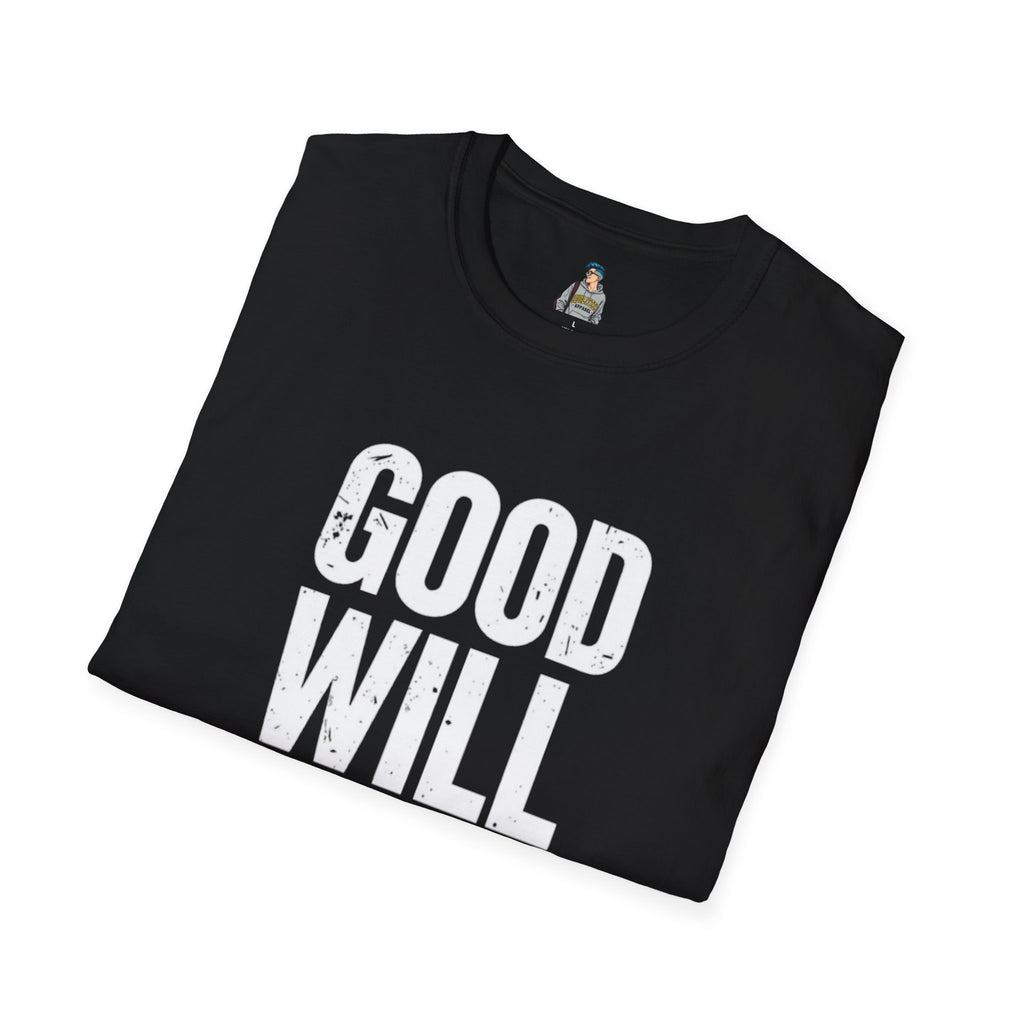 Good Will Win Unisex Softstyle T-Shirt - Inspirational Apparel for Positivity and Support