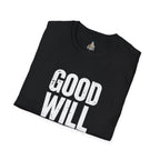 Good Will Win Unisex Softstyle T-Shirt - Inspirational Apparel for Positivity and Support