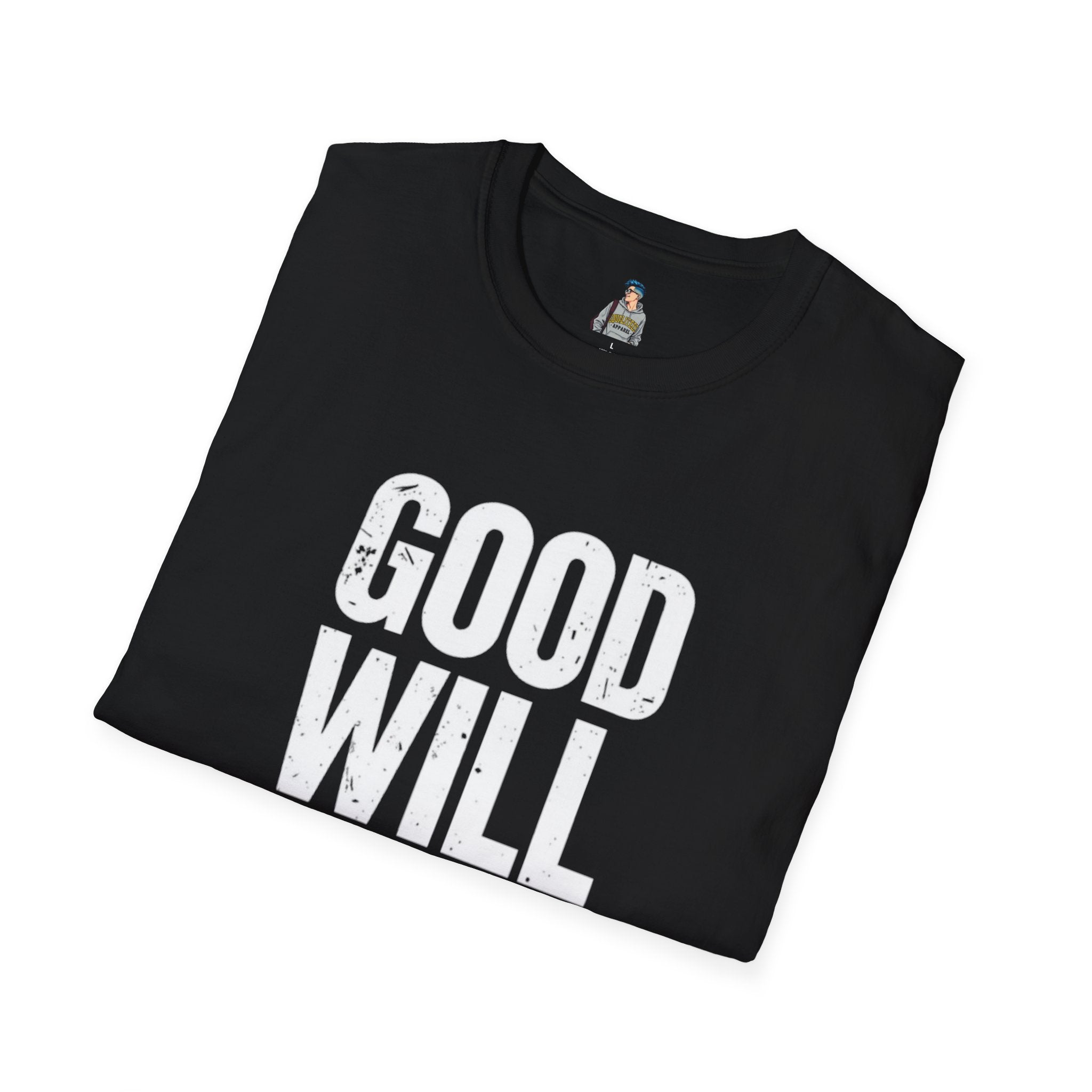 Good Will Win Unisex Softstyle T-Shirt - Inspirational Apparel for Positivity and Support