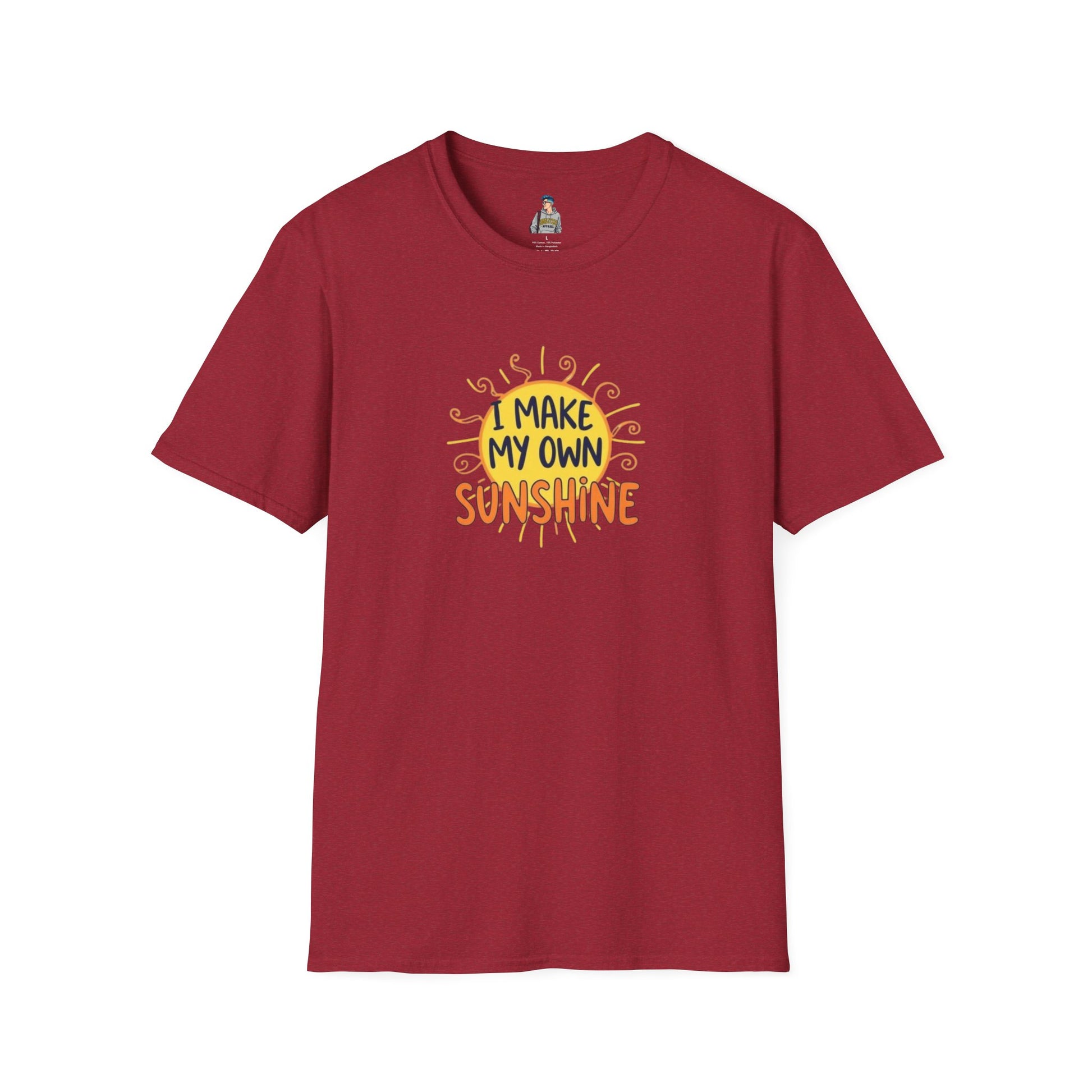 I Make My Own Sunshine Unisex Softstyle T-Shirt - Positive Vibes Apparel
