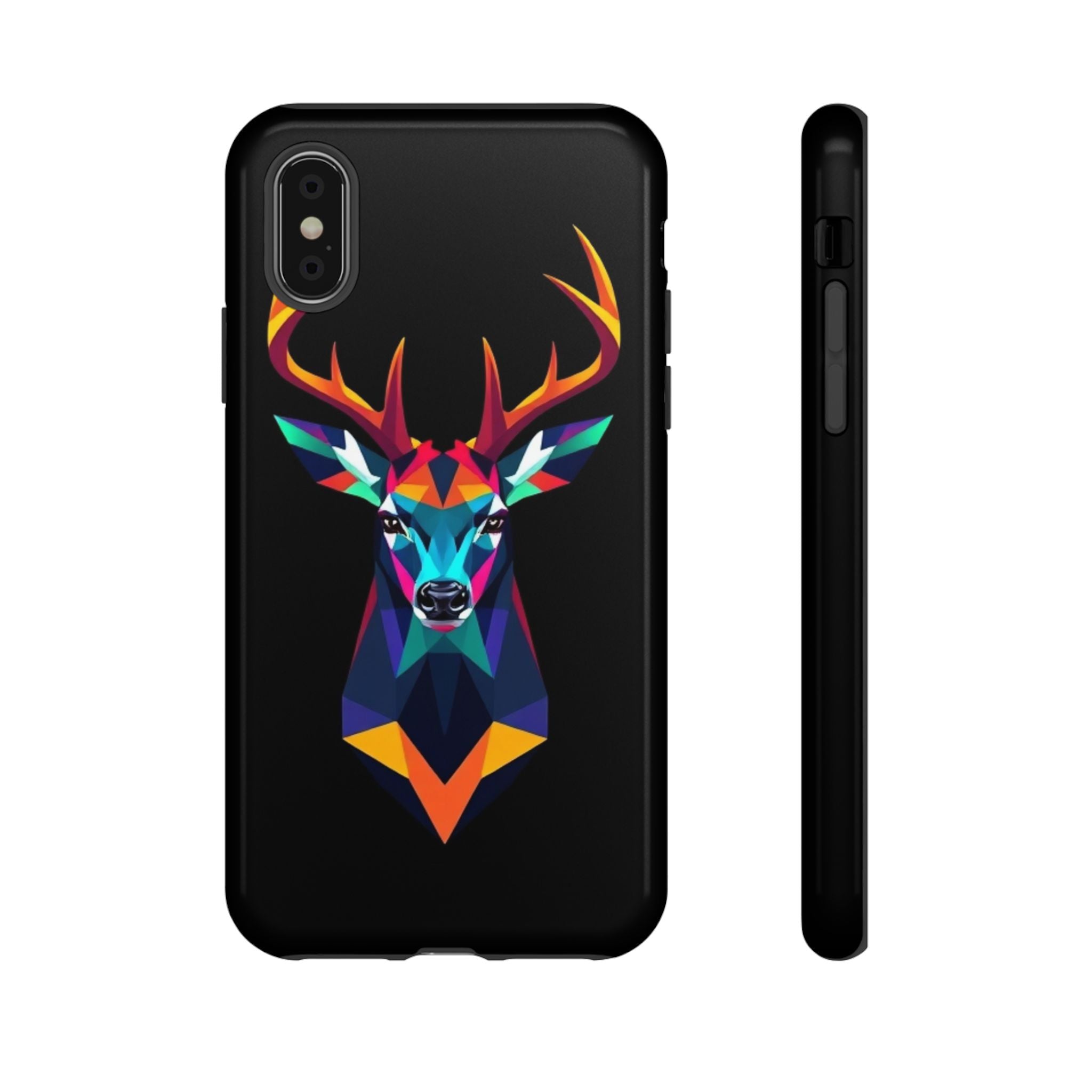 Colorful Fractal Deer Art Design Tough Case For Android & iPhone