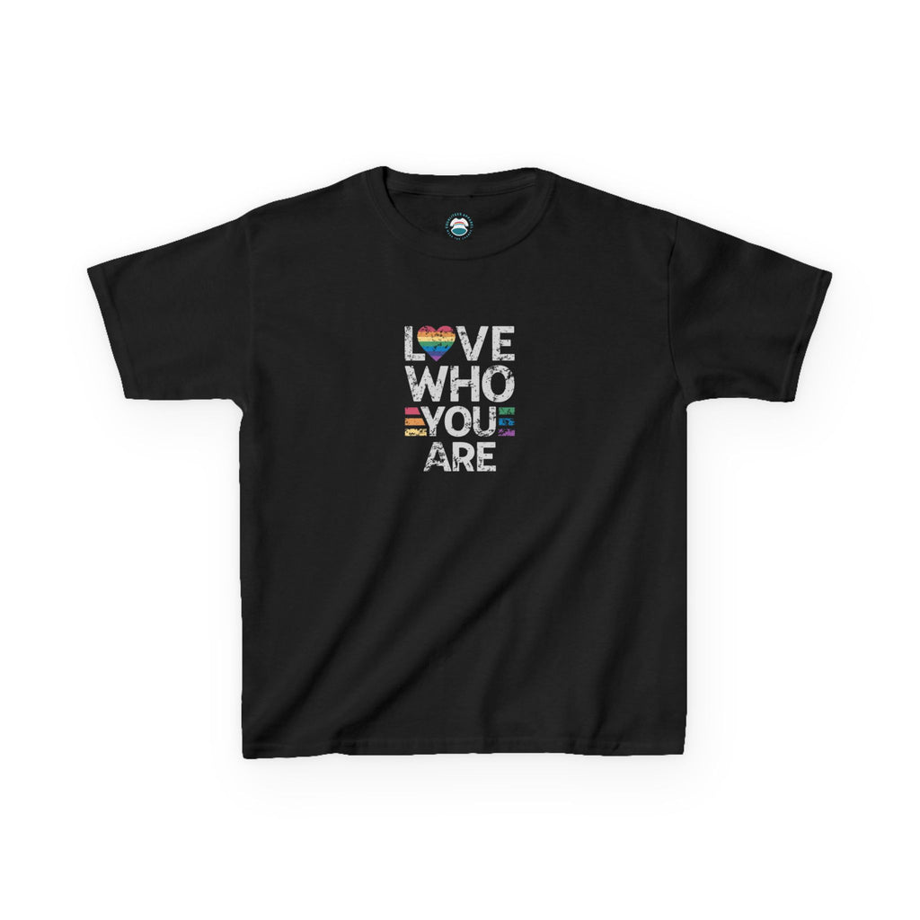 Love Who You Are Kids Heavy Cotton™ Tee - Pride Shirt for Children