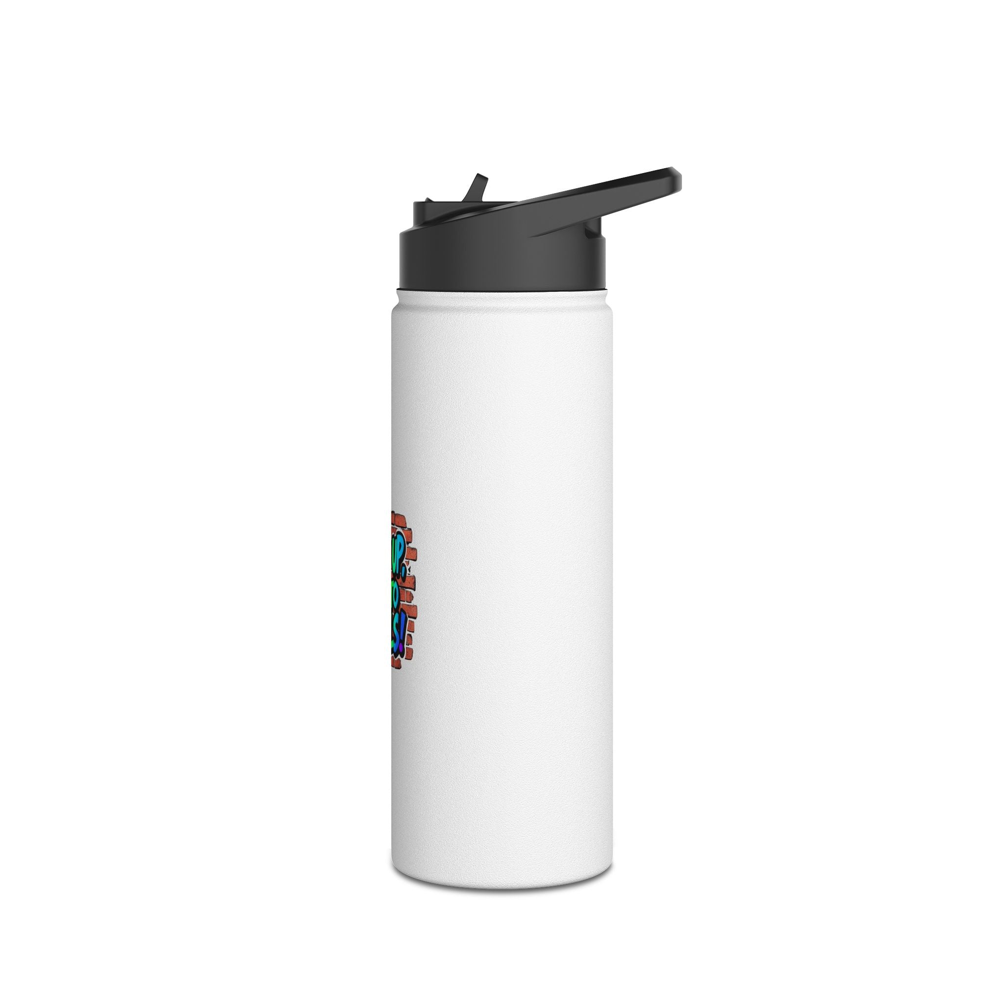 Teaching While Queer Stainless Steel Water Bottle - Perfect for Educators and Allies