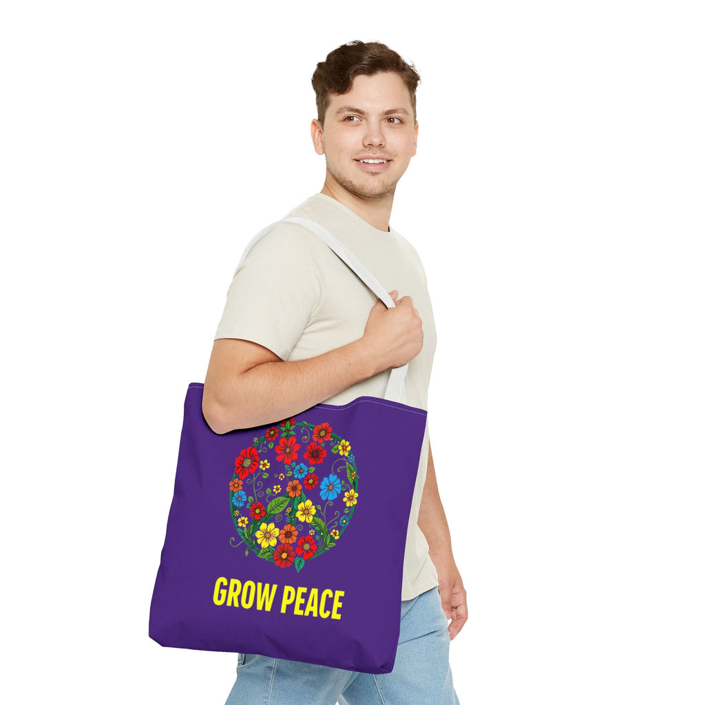 Grow Peace Tote Bag