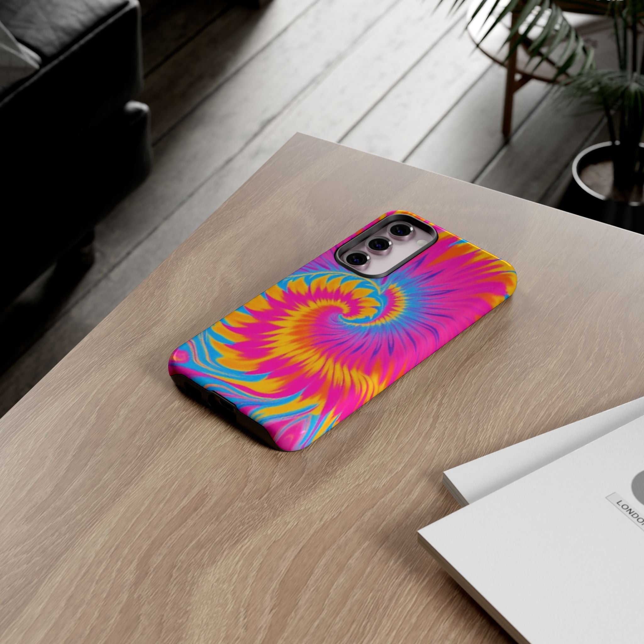 Vibrant Tie-Dye Swirl Tough for Android
