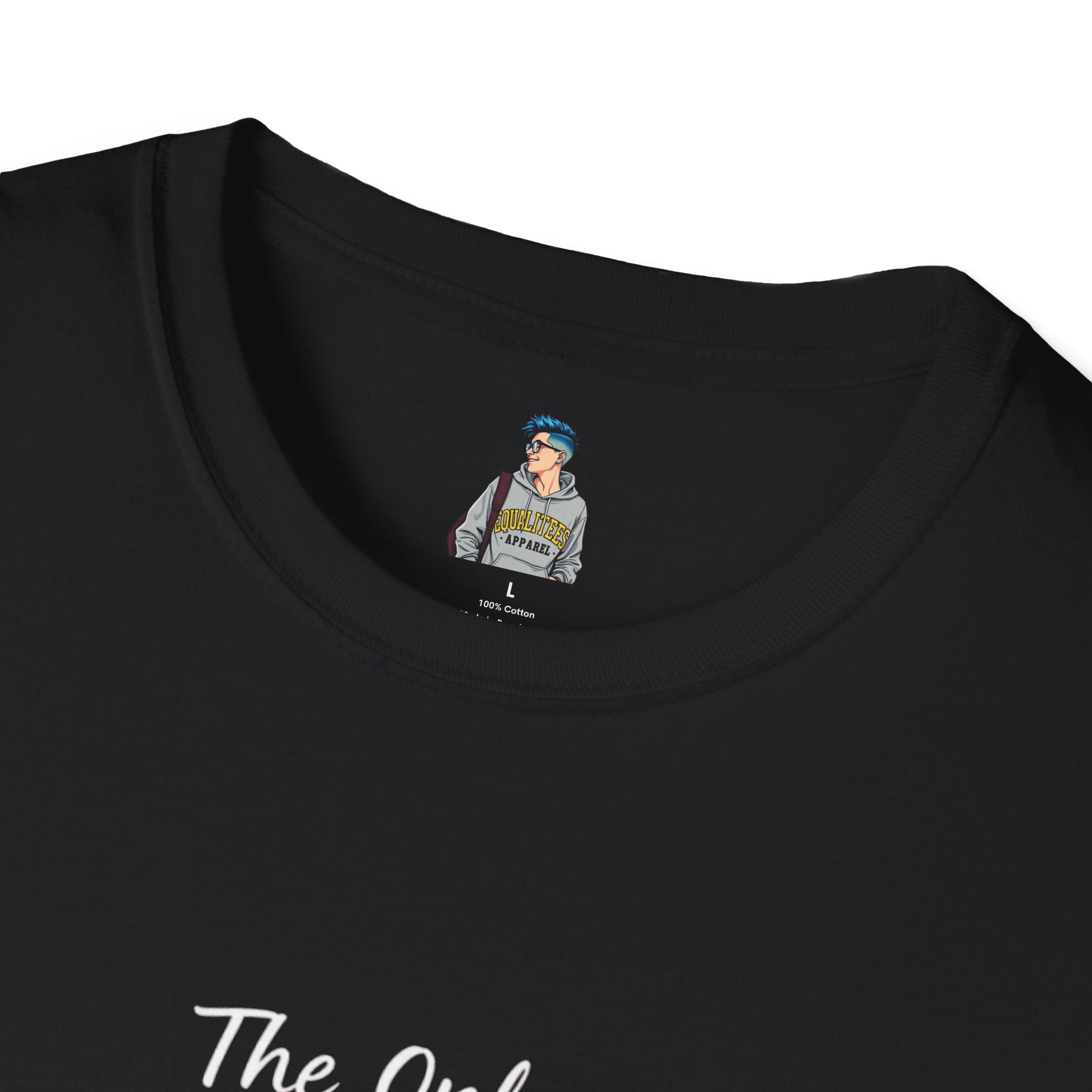 Inspirational Quote Unisex Softstyle T-Shirt - "The Only Choice I Made Was to Be MYSELF"