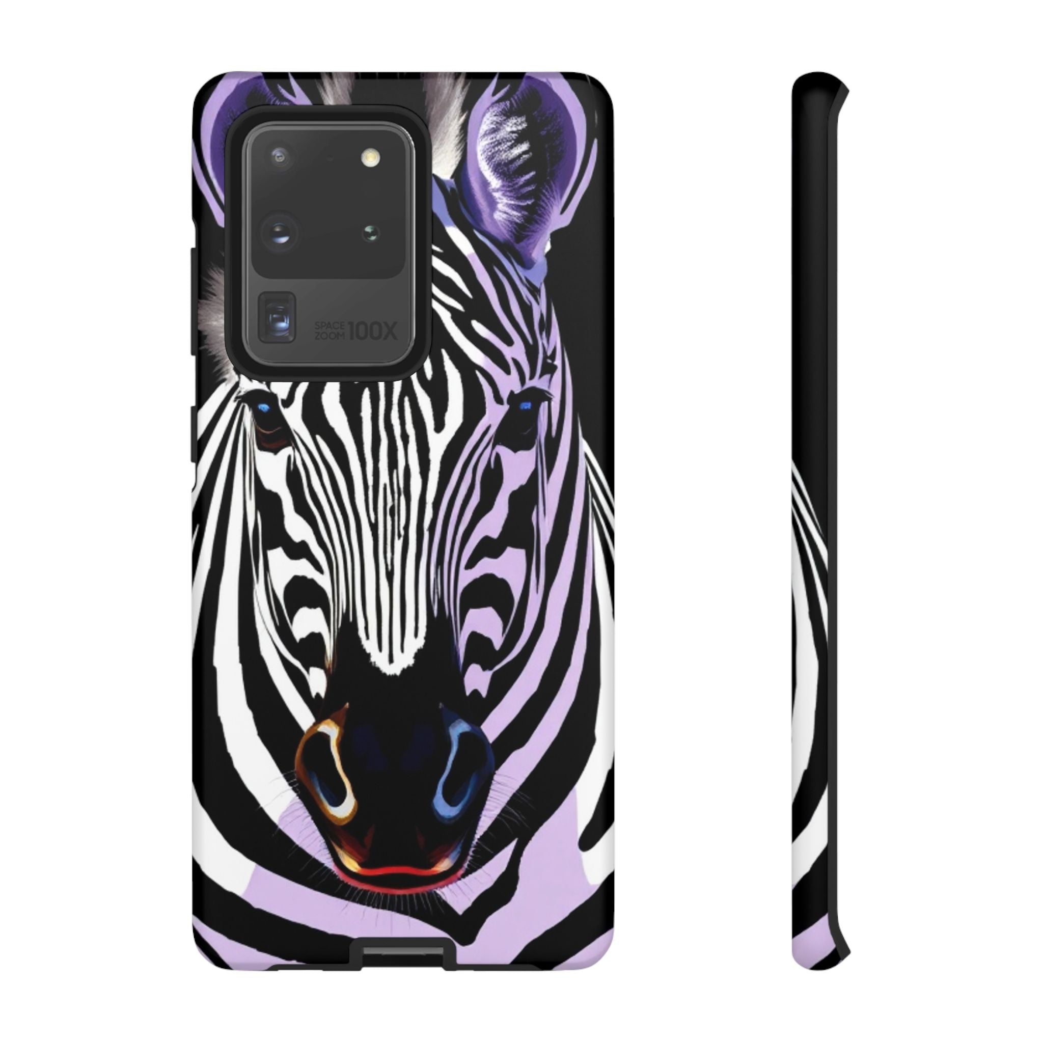 Android OR iPhone Compatible Cases - Zebra Design - Unique Tough Cases