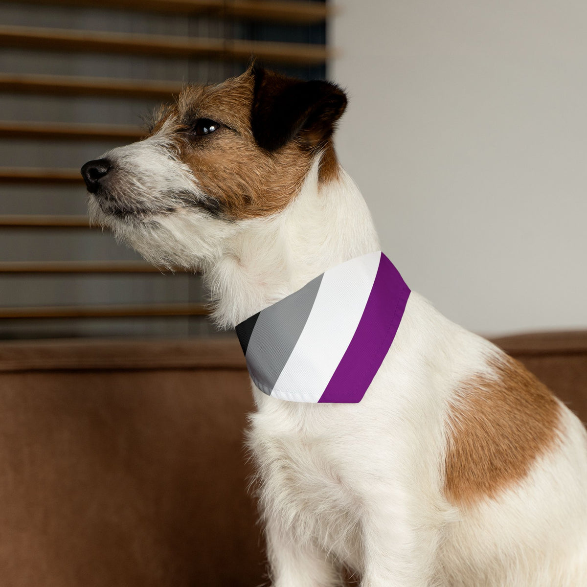 Asexual Pride Flag Pet Bandana - Strut Your Mut