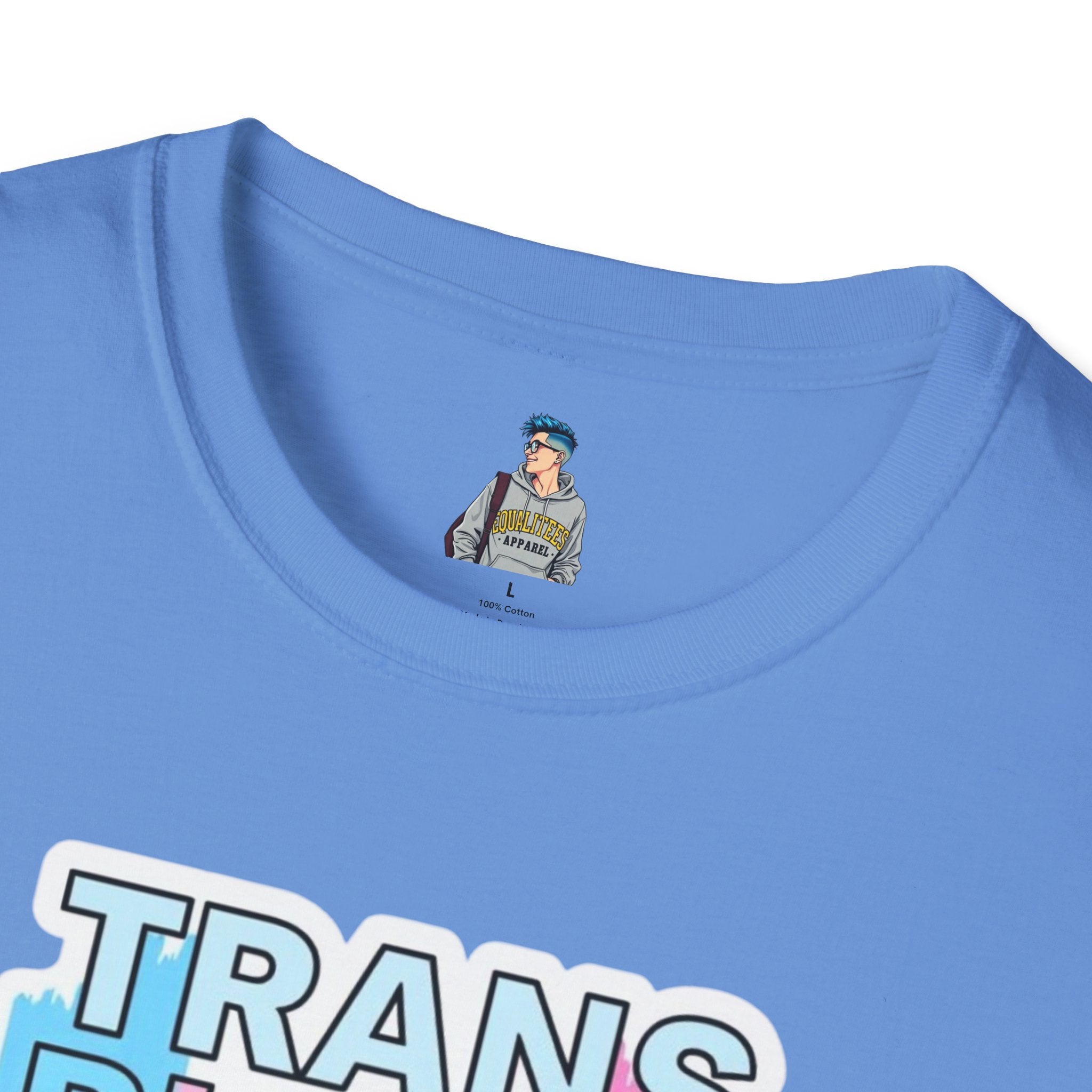 Trans Rights Unisex Softstyle T-Shirt - Support Equality & Trans Rights