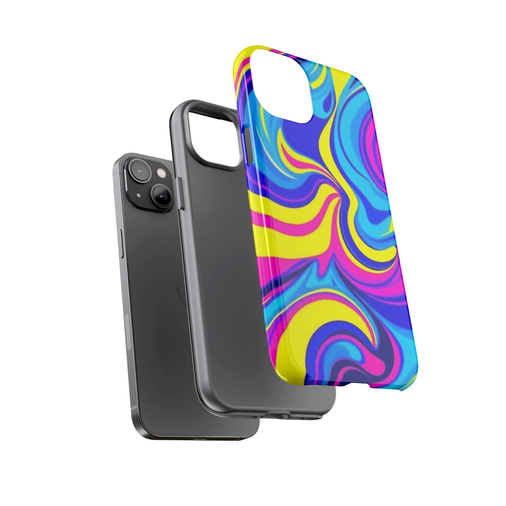 Psychedelic Swirl Tough Phone Case for iPhone