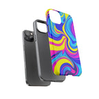 Psychedelic Swirl Tough Phone Case for iPhone