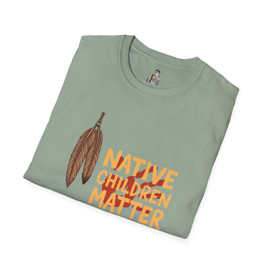 Unisex Softstyle T-Shirt - Native Children Matter