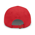 Stylish Dad Hat with FDT Leather Patch - Casual Sun Protection for Dads