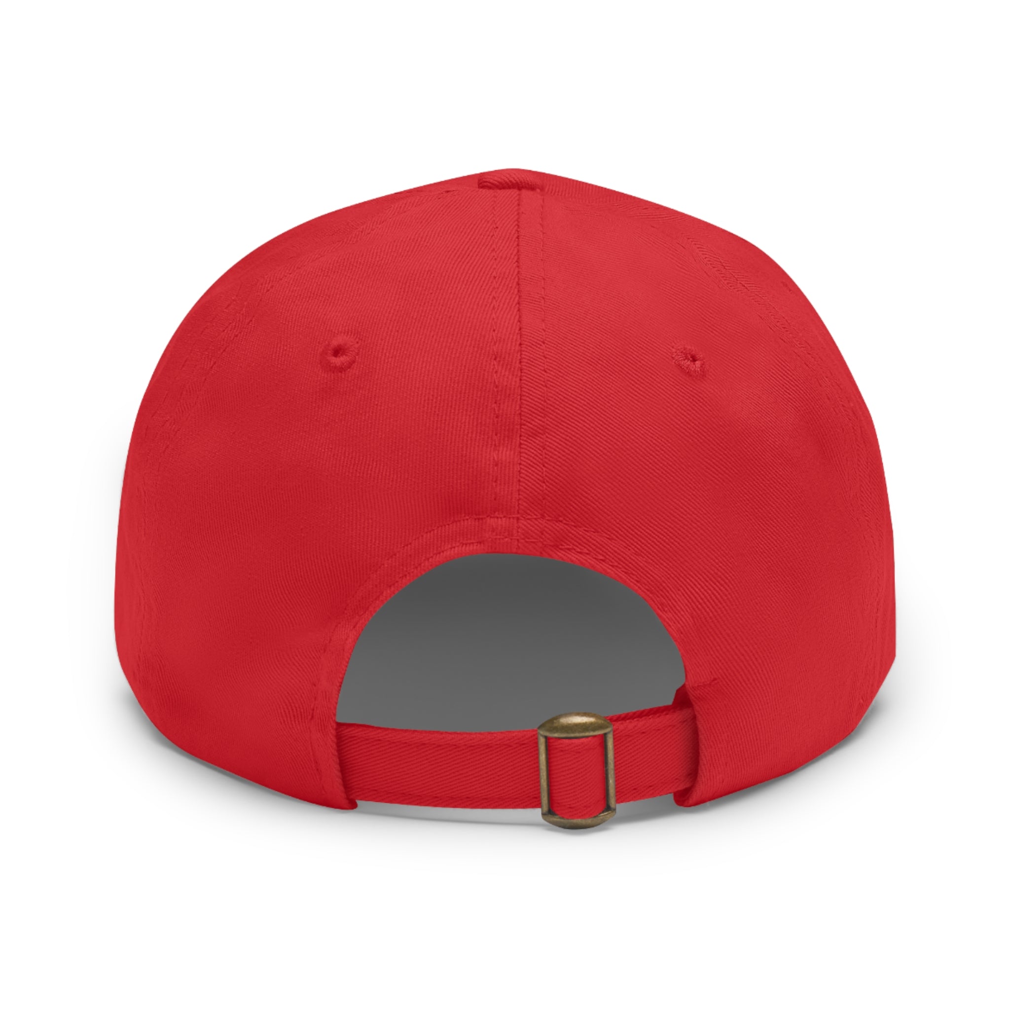 Stylish Dad Hat with FDT Leather Patch - Casual Sun Protection for Dads