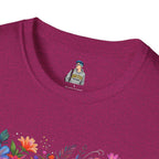 Floral 'FTP' Graphic T-Shirt