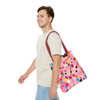 Dots and Drips over Pink Design - Tote Bag