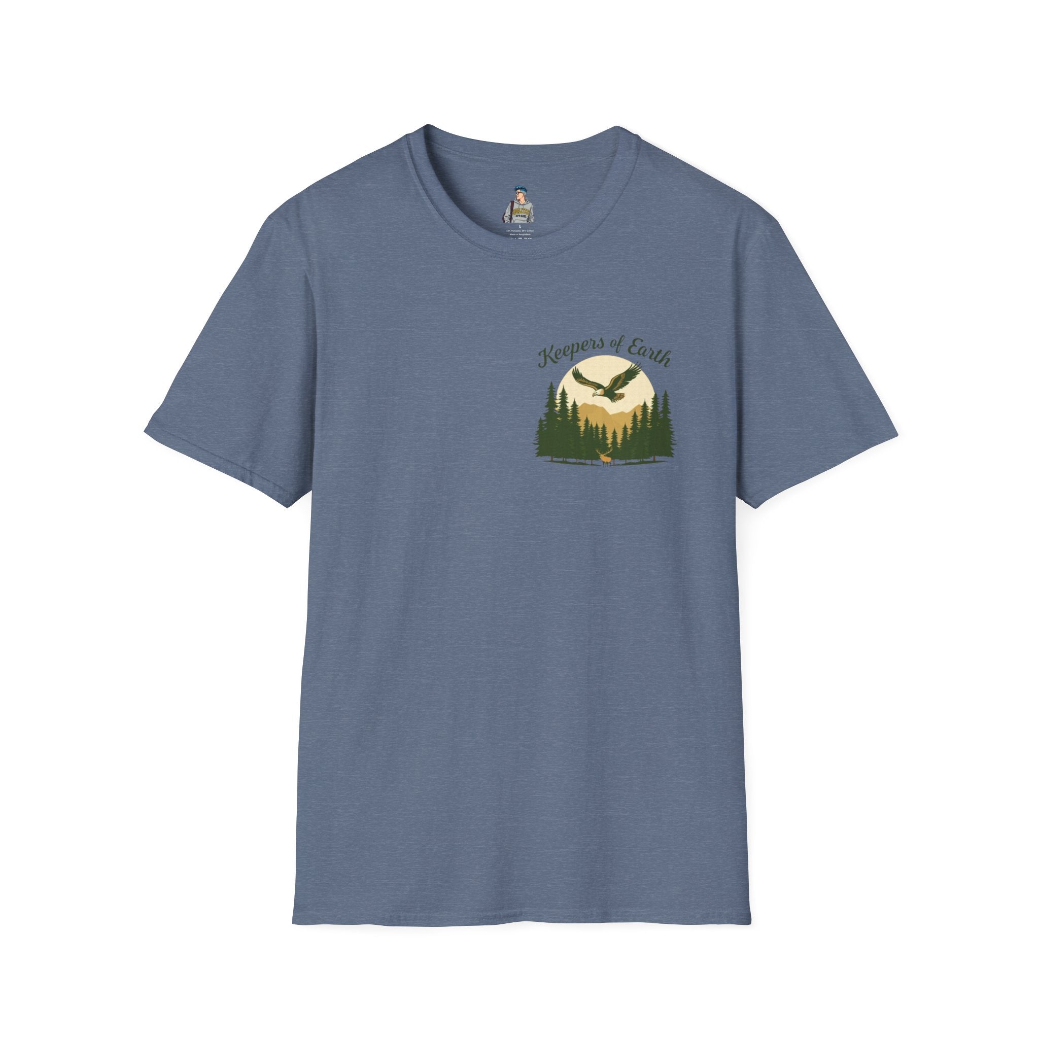 Keepers of the Earth Eagle and Elk T-shirt