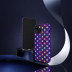 Colorful Polka-Dot Tough Case for iPhone