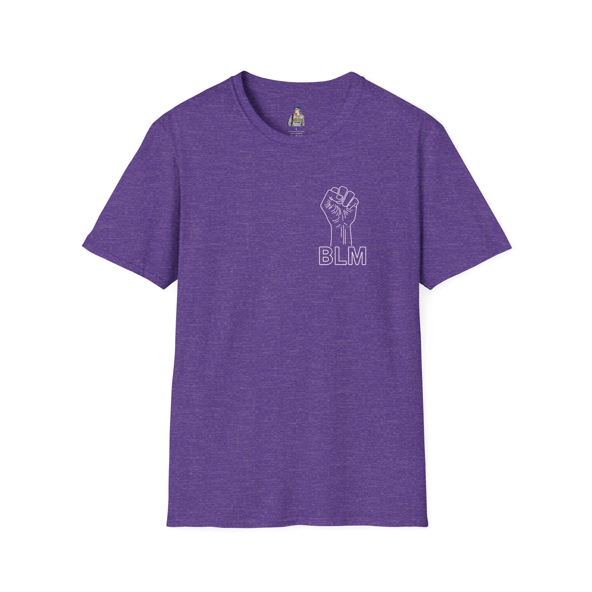 BLM Unisex Softstyle T-Shirt - Celebrate Equality and Justice
