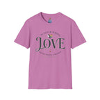 Love Is Never Wrong T-Shirt — LGBTQ+ Pride Heart Tee