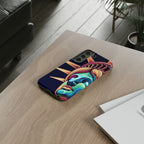 Statue of Liberty Neon Glowing Art Tough Case for Android & iPhone