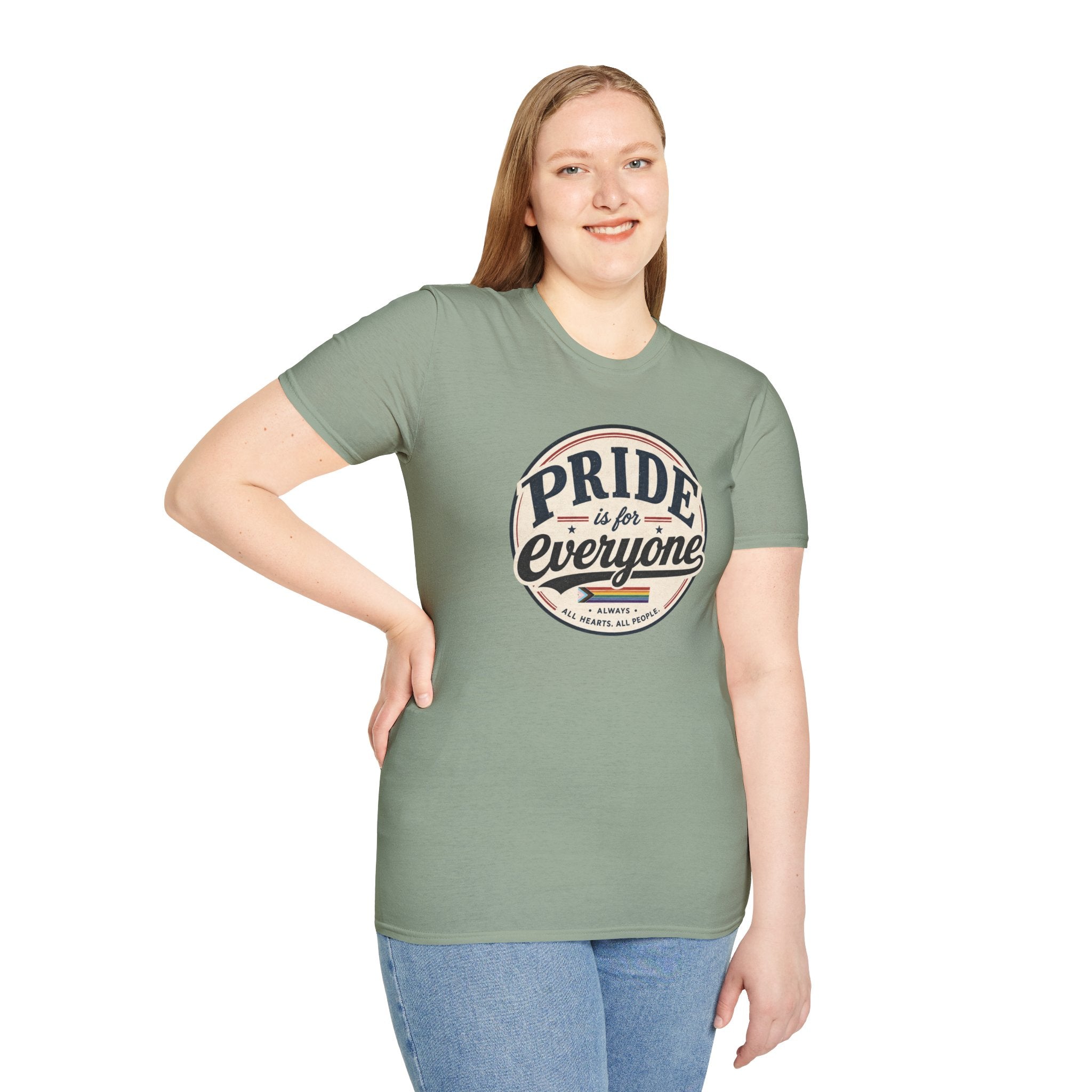 Pride Is for Everyone T-Shirt — Inclusive Retro Pride Tee