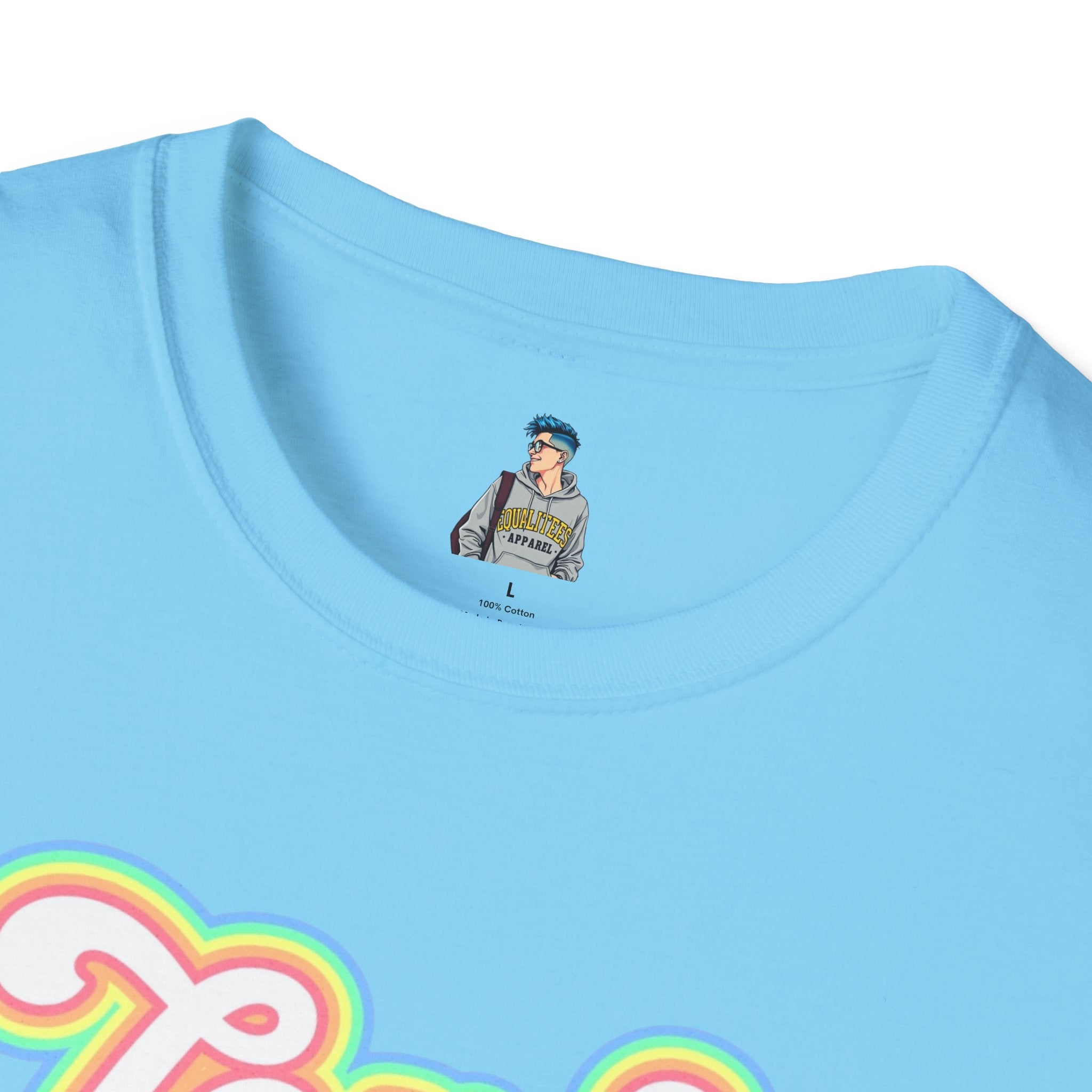 Love Wins Unisex Softstyle T-Shirt - Positive Vibes for Pride and Everyday Wear