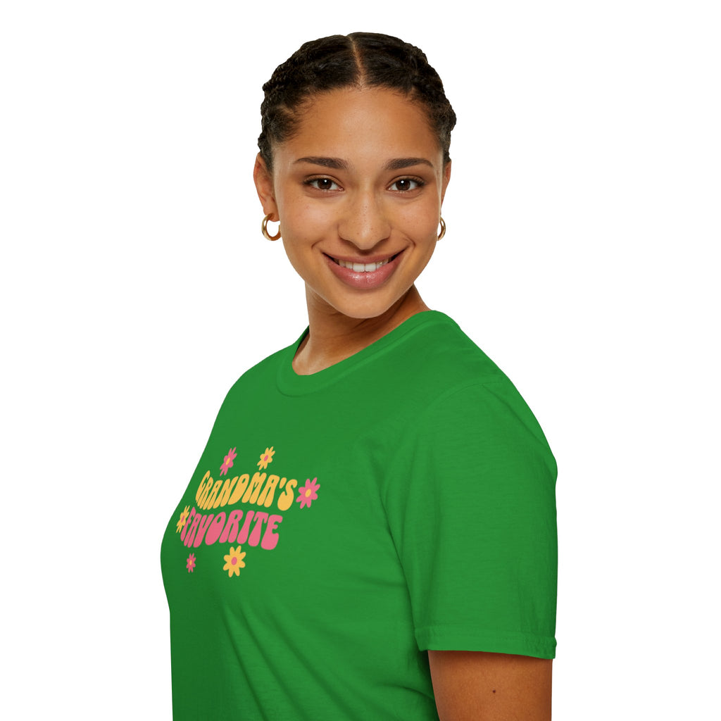 Grandma's Favorite Unisex Softstyle T-Shirt - EqualiTees.Me