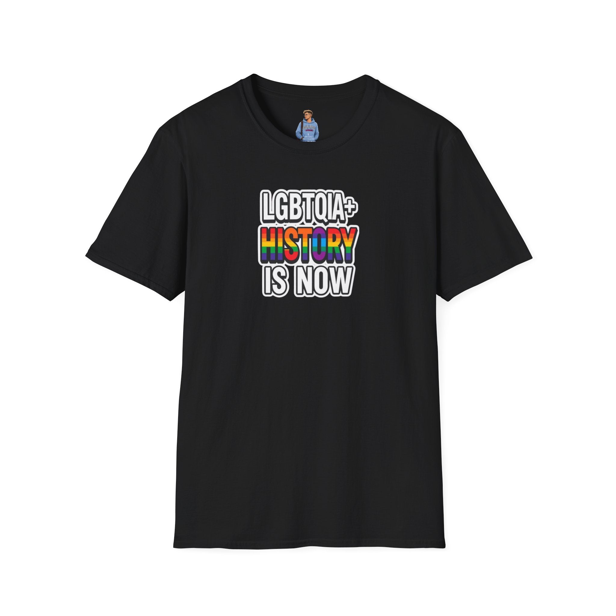 LGBTQIA+ History Is Now T-shirt