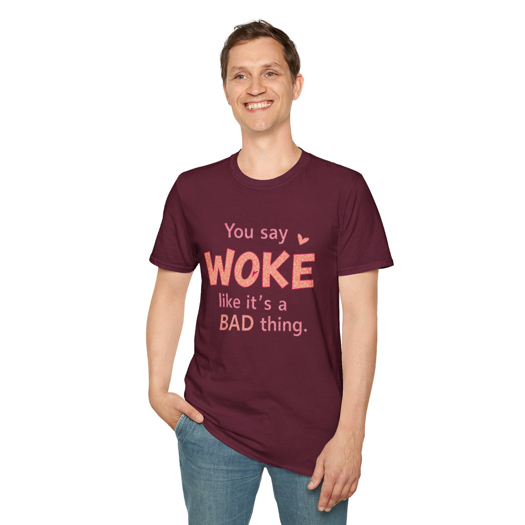 Woke is Empathy T-Shirt - Bold Statement Tee for Everyday Activists