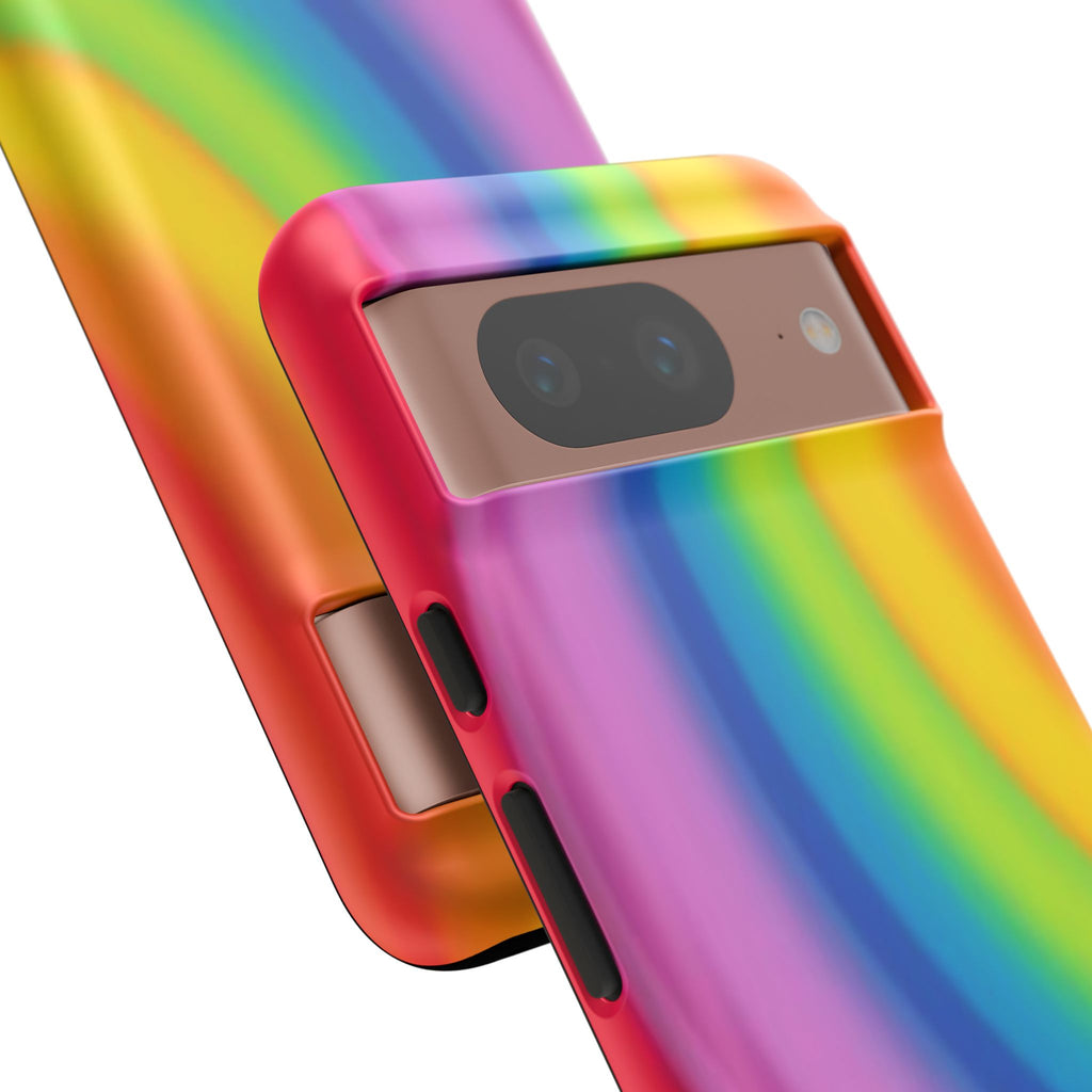Rainbow Swirl Tough Case for Android