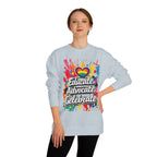 Educate, Advocate, Celebrate Unisex Crew Neck Sweatshirt - Empowerment Apparel