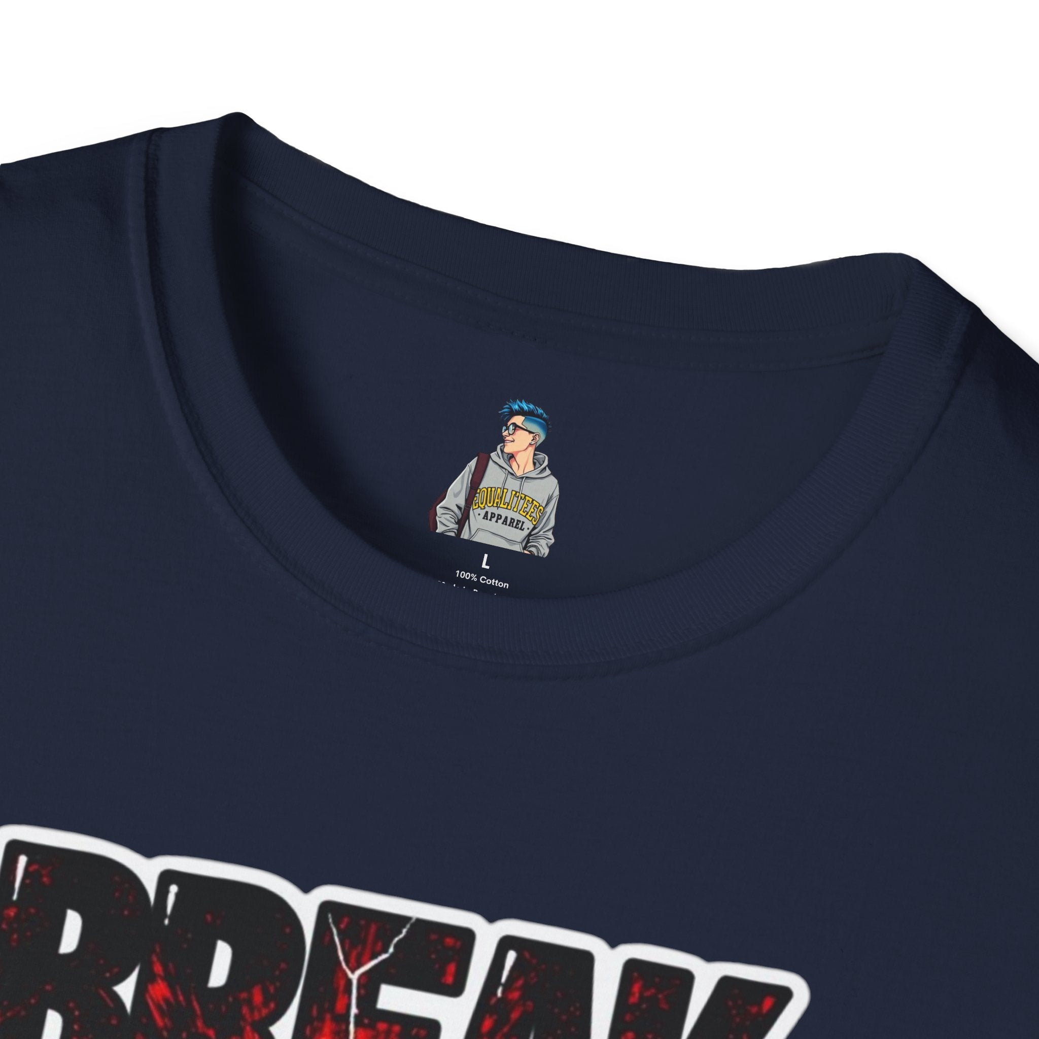 Break the Patriarchy Unisex Softstyle T-Shirt - Empowerment Wear for Social Change