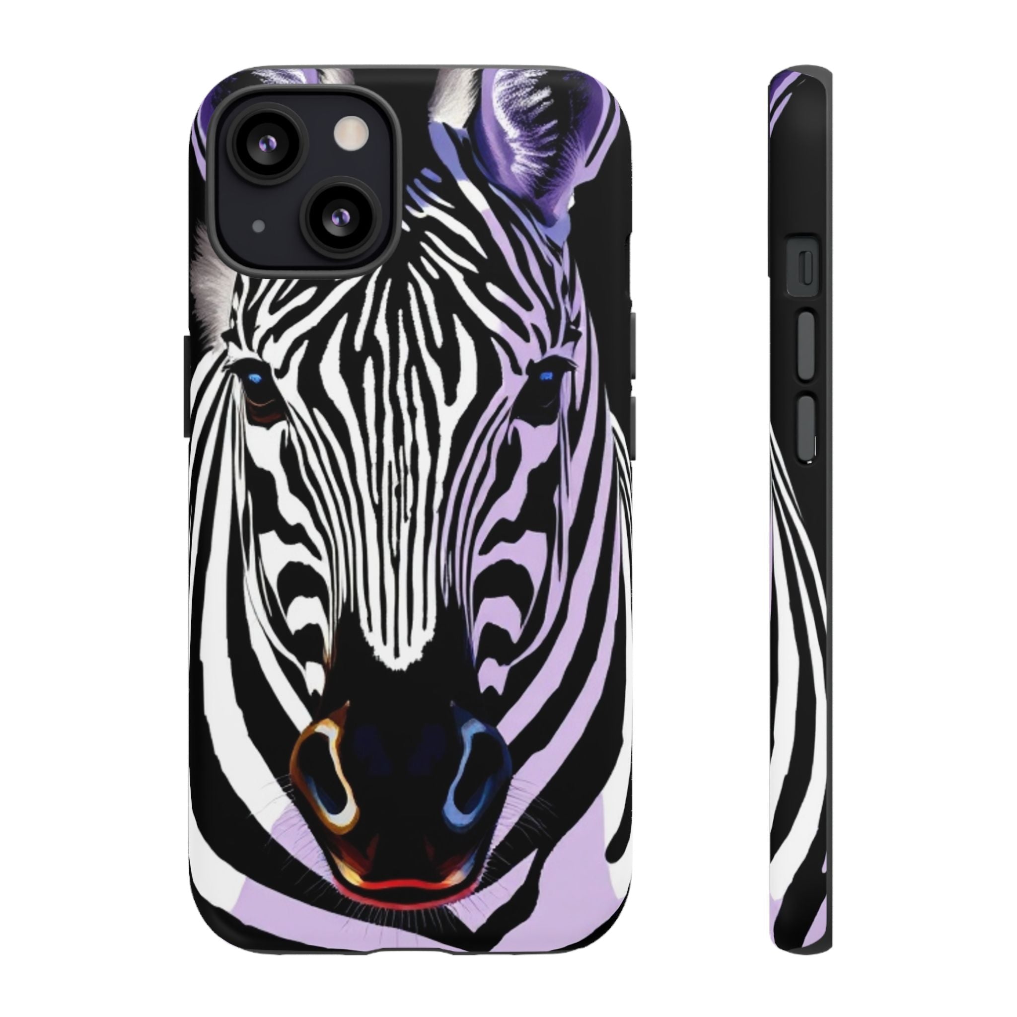 Android OR iPhone Compatible Cases - Zebra Design - Unique Tough Cases